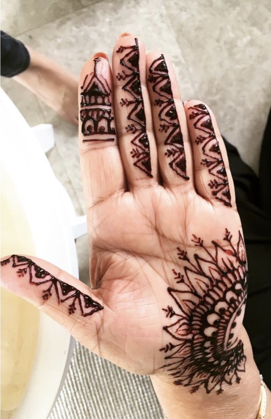 Bridal henna design by Mehndi by Preet