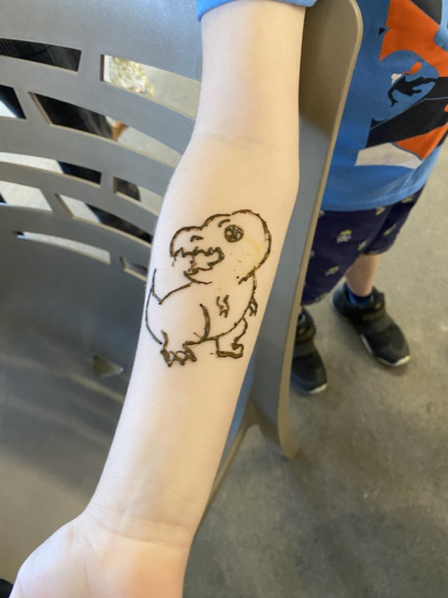 Henna at Farmers Market