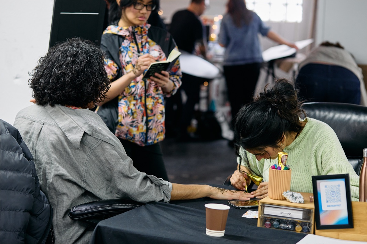 Henna at Eastern Edge Artists Symposium