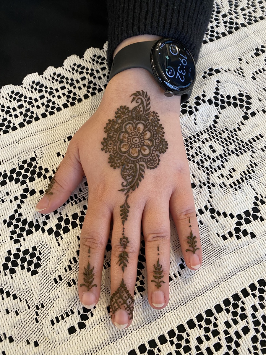Henna at Eid Bazar