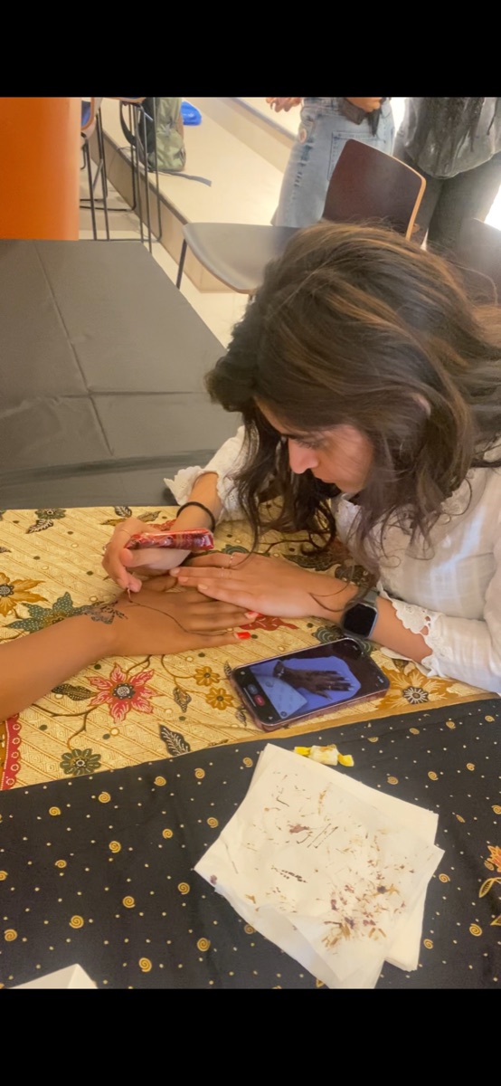 Henna at ISC Multicultural Fair